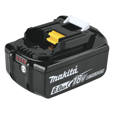 Batería LXT Litio-Ion de 18V 6.0 Ah, con led indicador de nivel de carga.