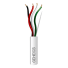 Cable para Bocina / 4x16 AWG / 152 m (500 ft) / Libre de Oxígeno / Riser / Blanco