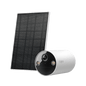 Kit Cámara Seguridad Solar / 2K 3MP (2304×1296 px) / Visión Nocturna Color / Batería 6400 mAh 180 Días / IP65 / Panel Solar Integrado / Detección IA Personas / Audio Bidireccional