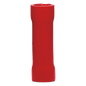 Conector a tope aislado / 22 - 16 AWG / Rojo / Paquete de 25 piezas