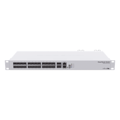 Cloud Router Switch, Sistema Operativo Dual 24 Puertos 10G SFP+, 2 Puertos 40G QSFP+