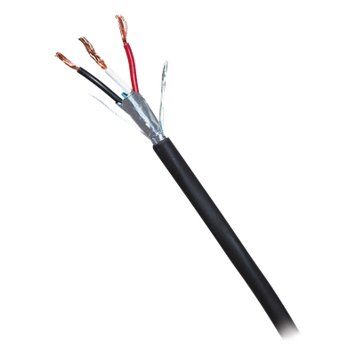 Caja de 305 Metros (1000 Pies) de Cable Blindado de 3 x 18 AWG Blindado Negro