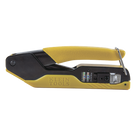 Ponchadora para Conectores Pass-Thru RJ45 / CAT5e/CAT6/6A / 8 Posiciones 4 Pares / Diseño Compacto 277 g