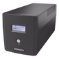 UPS de Línea Interactiva / 1000 VA / 600 W / 6 Tomas NEMA 5-15R / 4 Tomas Respaldadas / AVR Boost y Buck / Pantalla LCD / Protección RJ45