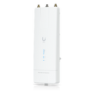 Radio Enlace Wi-Fi 7 / 5 GHz / Rendimiento 5 Gbps / Alcance 100 km (328 kft) / MLO hasta 20 km (65.6 kft) / PoE 10GbE / Análisis Espectral