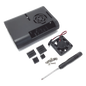 Kit Gabinete para Raspberry Pi 4 / Plástico ABS / Ventilador 30.4 mm / 3 Disipadores Aluminio / Herramientas Incluidas