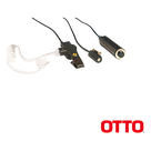 Kit de Micrófono-Audífono profesional de 3 cables para KENWOOD NX-340/320/420, TK-3230/3000/3402/3312/3360/3170