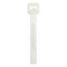 Cincho de Nylon 6.6 / 533 mm (1.75 ft) largo x 7.6 mm ancho / Tensión 534 N / Rango -40°C a 85°C / Plenum / UV Resistant / Paquete 100 pz