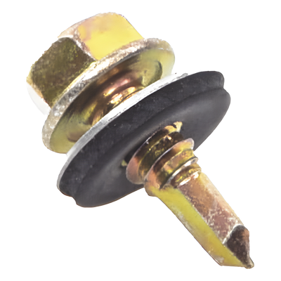 Tornillo Punta Broca Sello Montado 6.5 X 19 mm (1/4\" X 3/4\") Caj.  C/100pz