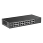 Switch no administrable, con 24 puertos Gigabit, Visible en la Topología