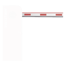 Brazo de Barrera con Iluminación LED / Longitud 6 m (19.7 ft) / Aluminio / Compatible con DS-TMG520 y DS-TMG420