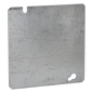 Tapa Cuadrada Ciega de  Acero Galvanizado de 4 11/16\".