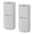 Kit Enlace Inalámbrico / 2.4 GHz / 300 Mbps / Alcance 500 m (1640 ft) / IP55 / 2x2 MU-MIMO / Dual LAN