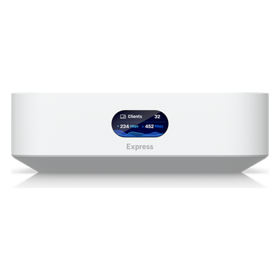 UniFi Express UX Cloud Gateway Compacto con WiFi 6, Ejecuta UniFi Network, Alimenta una Red Completa o Funciona como Punto de Acceso
