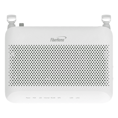 ONU GPON WiFi (2.4/5 GHz), 2 antenas de 5 dBi, Compatible con OLT de Terceros, MIMO 2x2, 2 Puertos Gigabit, conector SC/UPC, (Gestión WAN desde la Interfaz de la ONU)
