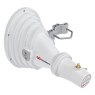 Antena Sectorial Horn / 45° Asimétrica / 17 dBi / 4.9-6.4 GHz / RP-SMA / Sin Lóbulos Laterales
