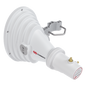 Antena Sectorial Asimétrica Starter Horn de 45º, 5150 - 5950 MHz, ganancia de 17 dBi, conexión directa con radios IS-5AC, PS-5AC y IS-M5, conexión RP-SMA