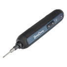 Destornillador Inalámbrico Recargable / 4V / Batería 2.0Ah / Par 5.0 Nm / Portabrocas Hexagonal 1/4 in / 8 Puntas Magnéticas / Estuche