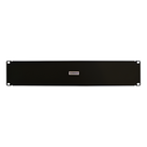 Panel ciego para rack / 19in / 2UR / Acero calibre 18 / 1.21 mm / 0.544 kg / 3.5 x 19 in