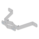 Herraje de Pared para Mástil / Acero A-36 / 1\" a 1-3/4\" / 5 kg / 3 m (9.8 ft)
