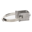 Kit de Adaptadores para Separación y Sujeción / Acero Inoxidable 304 / Abrazadera 2 a 3\" / Orificio Roscado 3/8\" / 10 Piezas
