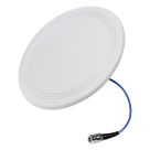 Antena Omnidireccional de Techo Interior / Multibanda 600-6000 MHz / 5 Bandas Celulares y WiFi / Ultra Bajo Perfil 8 mm / Ganancia 4-7 dBi / Cable Plenum 30 cm (11.8 in) / Conector N-Hembra