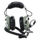 Auriculares de Aviación / Cancelación Activa de Ruido / Reducción 24 dB / Cable Espiral 1.5 m (4.9 ft) / Micrófono M-7A / Certificación FAA TSO