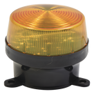Estrobo LED / 12 VCC / 90 Destellos por Minuto / Montaje Brida 68 mm / Ámbar Rojo Azul Blanco / -20℃ a +60℃