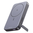 Power Bank MagSafe de 10000mAh NEXODE | 20W | 1 USB-C | 1 USB-A | Carga Rápida bidireccional | Soporta modo Standby | Soporte Plegable |  Ultra Delgado | Ultra ligero | Compatible con iPhone 15/14/