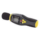 Medidor de Decibeles Profesional / Rango 40-130 dB en 4 Escalas / Precisión ±2 dB / Cumple NFPA 72 y ANSI S1.4 / LCD 4 Dígitos con Max/Min Hold / Micrófono Condensador Electret ½ Pulgada
