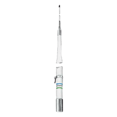 Antena Marina Base HF / 2-30 MHz / Armado en 2 Secciones / Para Facilidad de Embarque / Potencia de Entrada de 1 kW / Rosca de 1-1/4
