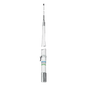 Antena Marina Base HF / 2-30 MHz / Armado en 2 Secciones / Para Facilidad de Embarque / Potencia de Entrada de 1 kW / Rosca de 1-1/4