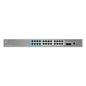 Switch de Red Empresarial L2++ / Serie GWN7800 Pro / 24 Puertos Gigabit PoE 400W / 2 SFP+ / Gestión Cloud GDMS / VLAN 4K / QoS Avanzado / Seguridad Integral