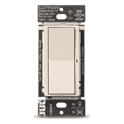 Interruptor inteligente on/off con cable neutro, 5 A, 120 V, para Caseta Wireless