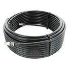 Jumper Coaxial / 75 Ohm / 22.86 m (75 pies) / Blindaje 90 dB / Conector F Macho / RG11 Equivalente LMR400-75