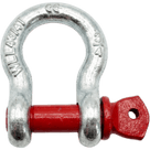 Grillete Lira / 4.75 T WLL / Cuerpo 3/4\" Acero Forjado Galvanizado / Perno 7/8\" Alta Resistencia / Factor Seguridad 6:1 / Operación 100°C