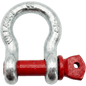 Grillete Lira / 4.75 T WLL / Cuerpo 3/4\" Acero Forjado Galvanizado / Perno 7/8\" Alta Resistencia / Factor Seguridad 6:1 / Operación 100°C