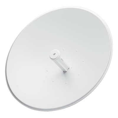 PowerBeam airMAX AC hasta 450 Mbps, frecuencia 5 GHz (5150 - 5875 MHz) con antena tipo plato de 29 dBi