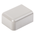 Tapa Final / ABS Resistente a Impactos / UL94V-0 / 0 a 50°C / Color Gris / Sin Herramientas