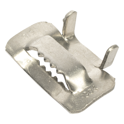 Hebilla de Acero Inoxidable T, 5/8\", 100 piezas
