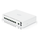 Consola Gateway-Switch / 8 Puertos LAN GbE RJ45 / 2 Puertos SFP+ 10G / Router WAN 1GbE / Rendimiento 8,500 Mbps / SSD 128 GB / Montaje Rack 1U
