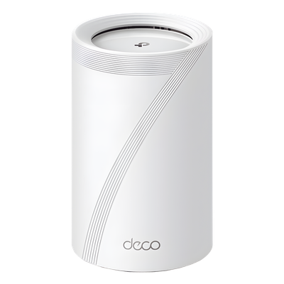 Router Inalámbrico MESH Interior para Hogar / Triple Banda Wi-Fi 7 BE9300 Mbps / 2 Puerto 2.5 Gigabit WAN/LAN / 4 Antenas Internas / Operación Multi-Link MLO / Administración Mediante la App Deco (