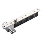 Cerradura Eléctrica de Perno / Fuerza de Sujeción 2000 kg / Acero 16 mm / 12 VCC / Apertura Manual de Emergencia / IP para Puertas Izquierda o Derecha