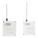 Kit Transmisor-Receptor Inalámbrico / Alcance 2500 m (8202 ft) / Frecuencia 433.92 MHz / 4 Salidas de Relé / Contacto Seco / -20°C a +80°C