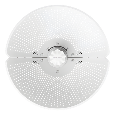 Radio Integrado 23 dBi Puerto 10/100,  Modo AP/CPE en PtP o CPE en Multipunto, Hasta 867 Mbps, Botón de Auto-Emparejamiento para distribuciones de Enlaces Inalámbricos WISP y CCTV, Administración e