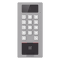 (PoE / 2 Relays) Terminal de Control de Acceso / Videoportero Multiapartamento Llamada a App / Teclado / Exterior Antivandálico IP65 & IK09 / Huella, Tarjeta, Código QR, PIN o App Hik-Connect  / Cá