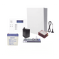 Kit de panel de alarma de intrusión de 8 zonas cableadas y hasta 40 inalámbricas, con teclado, comunicador celular 4G LTE-M y batería