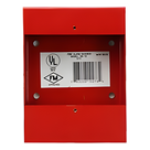 Caja de Montaje Superficial / Policarbonato Lexan / Acero Calibre 16 / 139 x 104 x 35 mm / Para Estaciones Manuales Direccionables