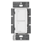 Interruptor de pared inteligente on/off Caseta Wireless, voltaje dual 120/277 V, 5 A en LED, sin cable neutro, compatible con controles Pico y Smart Bridge