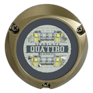 Luz LED Subacuática RGBW / 2000 Lúmenes / Bronce Naval / IP68 / 10-24 VCC